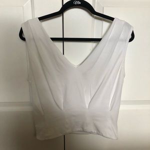 ZARA Trafaluc white blouse